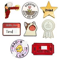 Insigne personnalisé chat noir de haute qualité mignon dessin animé métal émail broche Logo Style traditionnel souvenir épinglette pour accessoire de chapeau