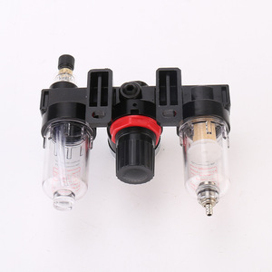 ชุดกรองลมและน้ำมัน Baofeng Pneumatics Ac2000 แบบสามหน่วย พร้อมตัวกรองน้ำมันและน้ำ และตัวเติมน้ำมันแบบละออง สำหรับชิ้นส่วนนิวเมติกส์ - Product Image 1