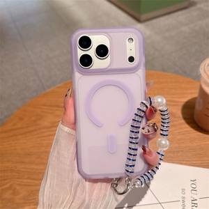 เคสโทรศัพท์มือถือแม่เหล็กแบบด้านโปร่งแสงคุณภาพสูง พร้อมฝาหลังสัมผัสนุ่ม สำหรับ iPhone 17 Pro Max พร้อมสายคล้อง - Product Image 5