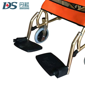 Prix d'usine, certifié CE, fauteuil roulant manuel en aluminium léger de 11 kg avec une capacité de charge de 100 kg, garantie de 3 ans, modèle DS-12L - Product Image 3