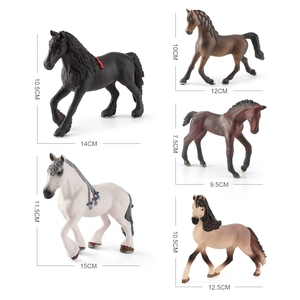 Figura de Caballo Andaluz Simulado, Pintado a Mano, Figuritas Sólidas, Caballo Español de Actuación, Adorno Estático, Juguetes - Product Image 5