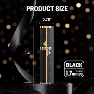 Custom Colorful Pocket Luxury 10ml 15ml Refillable Leather <b>Travel</b> Case Empty <b>Perfume</b> <b>Bottle</b> - Product Image 5