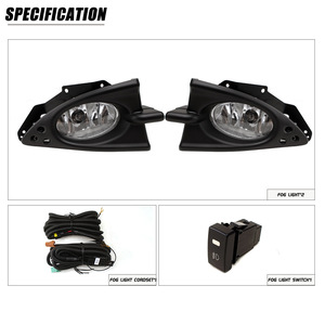 Kit de montaje de luz de conducción para honda <span class=keywords><strong>freed</strong></span>, kit de montaje de luz antiniebla de lente transparente para honda <span class=keywords><strong>freed</strong></span> 2008 2009 2010 2011 - Product Image 3