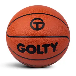 Logo ile resmi boyut 7 basketbol lamine basketbol basketbol eğitim PU özelleştirilmiş butil mesane/kauçuk mesane Welstar