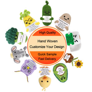 Wholesale Custom <strong>Handmade</strong> <strong>Crochet</strong> Toy Animal Character Anime Figure <strong>Crochet</strong> Doll <strong>Crochet</strong> Keychain for Car Home Decoration - Product Image 3