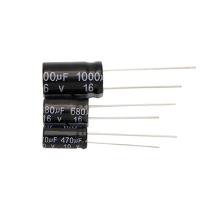 <span class=keywords><strong>Condensateur</strong></span> électrolytique de qualité industrielle JWCO <span class=keywords><strong>1000uF</strong></span> <span class=keywords><strong>25V</strong></span> <span class=keywords><strong>105</strong></span> ° Ruban LED <span class=keywords><strong>C</strong></span> 2000H en vrac - Product Image 1