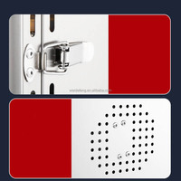Déshydrateur alimentaire électrique compact multifonctionnel 400W à 8 niveaux avec bouton rotatif, idéal pour les hôtels et les foyers
