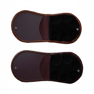 Porte-monnaie en cuir unisexe fait à la main de haute qualité avec fermeture à bouton - Product Image 1