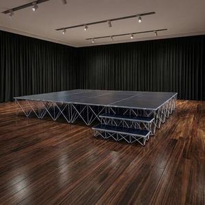 Concerts <b>Stage</b> <b>Platform</b> Quick Install Folding Spider <b>Stage</b> Riser Sale - Product Image 1