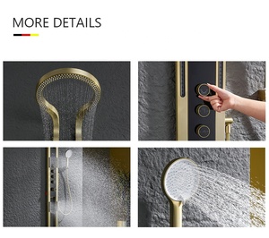 Sistema Doccia di Lusso in Acciaio Inossidabile, Colonna Doccia Completa con Miscelatore - Product Image 3