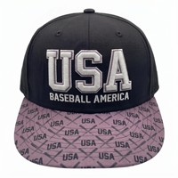 Gorra de Béisbol Personalizada de Alta Calidad, 100% Algodón Twill, Gorra Estructurada de Corona Alta con Logotipo Bordado, Gorra Hip Hop para Hombre, Producción en Lotes Pequeños
