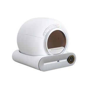 Caja de arena automática para gatos, control inteligente por aplicación, cajas de arena de autolimpieza, caja de arena para gatos, suministros electrónicos para mascotas, inodoro para gatos - Product Image 1