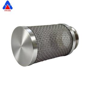 Cartouche filtrante en maille métallique de titane fritté haute pureté 0,22m-100m, résistante à la corrosion, certifiée ISO9001, pour eau chimique - Product Image 5