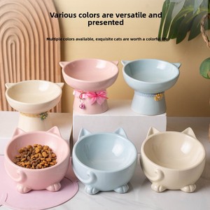 Station d'alimentation surélevée pour chat, gamelles anti-déversement pour chatons, antidérapantes pour chiens - Product Image 2