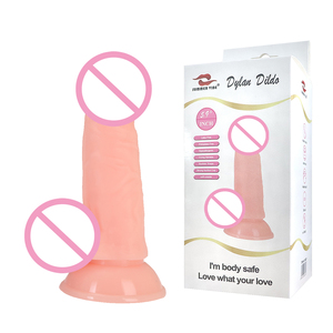 Hochwertiger 6-Zoll-PVC-Penis Dildo für Frauen Sexspielzeug für Erwachsene Weiche realistische Schub dildo Penis Sexspielzeug für Frauen - Product Image 6