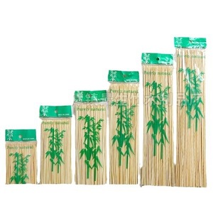 Factory Wholesale 2.5mm <strong>Disposable</strong> Bamboo <strong>Barbecue</strong> Sticks for <strong>Barbecue</strong> +86 15060716040 - Product Image 5