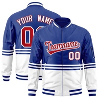 2024 hiver nouveauté Logo personnalisé broderie grande taille hommes Letterman Baseball vestes OEM vente en gros Polyester manteaux