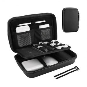 Sac de rangement rigide pour accessoires électroniques, sac de voyage pour accessoires numériques, multi-poches, portable, en EVA - Product Image 1