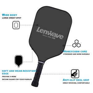 Juego <span class=keywords><strong>de</strong></span> paletas Pickleball <span class=keywords><strong>de</strong></span> fibra <span class=keywords><strong>de</strong></span> carbono <span class=keywords><strong>de</strong></span> grafito incluye bolsa Pickleball y bolas - Product Image 4