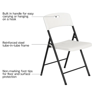 Thái Lan Nhà Máy Bán Buôn Chất Lượng Cao Xếp Chồng Dễ Dàng Cửa Hàng Trong Nhà Và Ngoài Trời Tổ Chức Sự Kiện Thoải Mái Nhựa Đảng Có Thể Gập Lại Ghế - Product Image 4