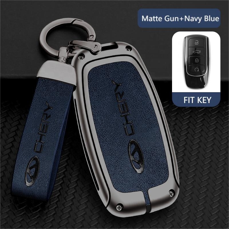 Protective Zinc Alloy Car Key Fob Case for Chery Tiggo 8, 7 Pro, Omoda 5 | Smart Key Cover