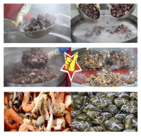 HUAGANG Kommerzieller 1000kg/h Edelstahl-Mehrfuel-Konfitürenkochkessel mit Schaber, Mixer und kippbarem Doppelmantelkessel
