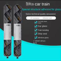 Sellador de Poliuretano de Una Parte SIKA AK100 205 206 GP 1000ml para Parabrisas y Unión de Carrocería, Curado Rápido, Rendimiento Duradero