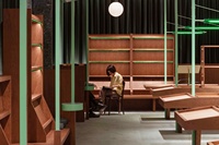 Bibliothèque de présentation intérieure personnalisée Armoire à livres murale en bois avec éclairage LED Décoration de meubles de bibliothèque