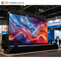 Panneau mural vidéo LED à installation rapide, 7680 Hz, taux de rafraîchissement élevé, écran LED P2.6 pour événements scéniques en extérieur