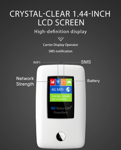 Routeur <span class=keywords><strong>Wifi</strong></span> Karbor OEM ODM 6000MAH à longue autonomie de batterie, 4G LTE sans fil, 2.4GHZ, routeur <span class=keywords><strong>Wifi</strong></span> ESIM pour les voyages en plein air - Product Image 4
