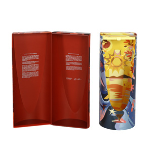 Multipurpose Luxury Food <b>Floral</b> <b>Box</b> Book Shaped Magnetic Double Door Four-Color Printed Silver Foil Rigid Cardboard Eco-friendly - Product Image 3