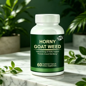 ODM OEM ผลิตภัณฑ์เสริมอาหารธรรมชาติ สารสกัดจากหญ้าแพะหงี่ 500 มก. แบบแคปซูล บรรจุภัณฑ์แบบขายส่ง  แคปซูลเสริมอาหารหญ้าแพะหงี่ - Product Image 2