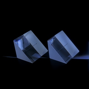 Prisme à angle droit personnalisé à 45 degrés Prismes triangulaires équilatéraux en verre optique 10x10x10mm pour microscopes - Product Image 4