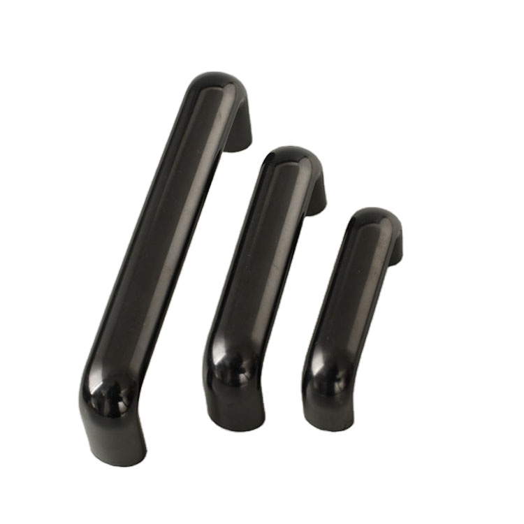 Black Bridge Handel Pulls Plastic Non-threaded Pull Handle for Welding Machine