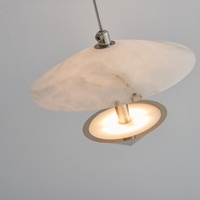Lustre en albâtre européen de haute qualité, design créatif post-moderne, populaire pour les hôtels (vente en gros)