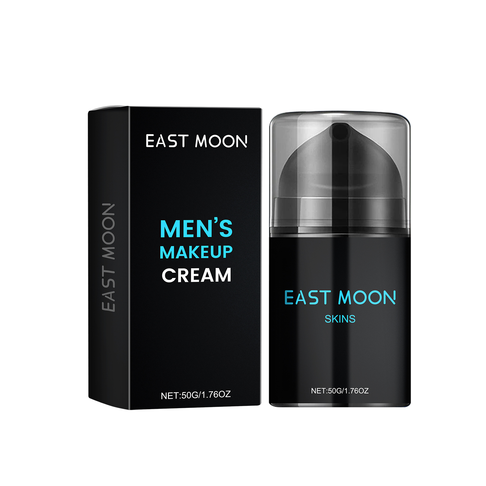 East Moon Men's Skincare Ultra Light Concealer Cream Permanent Moisture Moisturizing Brightening Makeup
