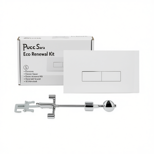 Kit de Renovación Ecológico Pucci Sara con Nueva Placa Cromada de 33 cm de Ancho, 24 cm de Alto y 43 cm de Largo - Product Image 3