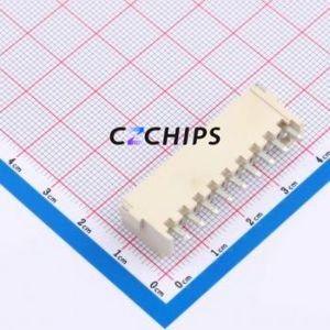 HCZZ0590-9 Wire-to-Board Pin Header SMD,P=3.96mm,Horizontal Mount Connector 1x9P 3.96mm Horizontal Mount VH - Product Image 2