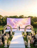HiSeaVis P2.9 Serie SV Display LED a Colori per Esterni da 2.9mm, Alloggiamento Impermeabile IP65/IP54 per Eventi Temporanei all'Aperto