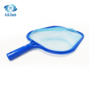 Couronne d'eau accessoire de piscine gonflable filet à feuilles en plastique écumoire et nettoyeur râteau à feuilles de piscine - Product Image 1