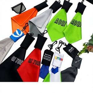 Chiffonnette de nettoyage pour <span class=keywords><strong>lunettes</strong></span> carrées en microfibre ultra-fine, vente en gros, échantillon gratuit avec porte-clés - Product Image 1