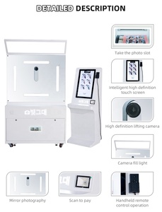 Servizi professionali JLJ grande schermo auto-operata istantanea <span class=keywords><strong>foto</strong></span> della cabina di identità della cabina con immagine - Product Image 5