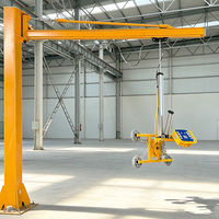 Lève-panneaux électrique rotatif à 360 degrés de 400 kg à 800 kg pour grue à flèche et manutention de verre