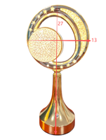 Lampe de table LED à intensité variable, emballée dans un coffret cadeau, commande tactile, modes d'éclairage multiples, lampe de table souvenir pour mariage et fêtes