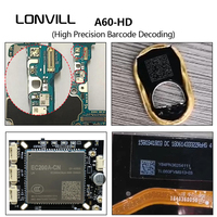 Escáner de Código de Barras Industrial de Montaje Fijo LONVILL de Largo Alcance USB RS232 con Escaneo de Código DPM para Cinta Transportadora