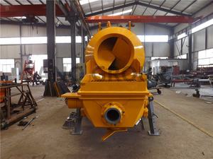 SANQ Mobile niedrigen preis Construction beton pumpe maschine 30m 3/h kapazität <span class=keywords><strong>Concrete</strong></span> mixer pumpe Mixing grit pumpe - Product Image 3