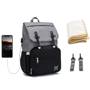 <span class=keywords><strong>Lequeen</strong></span> – <span class=keywords><strong>sac</strong></span> <span class=keywords><strong>à</strong></span> dos avec sangle de poussette et Interface USB, <span class=keywords><strong>sac</strong></span> <span class=keywords><strong>à</strong></span> <span class=keywords><strong>langer</strong></span> de maternité, nouveau pour voyage, soins pour bébé, personnalisé - Product Image 1