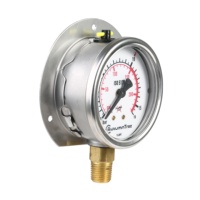 Manomètre hydraulique manomètre réglable en acier inoxydable manomètre montable