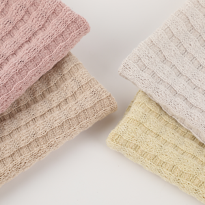 Haute élasticité et haute qualité 250g bande de fosse tissu d'aiguille grossière Usine directe laine jacquard tricoté tissu de vêtements - Product Image 4