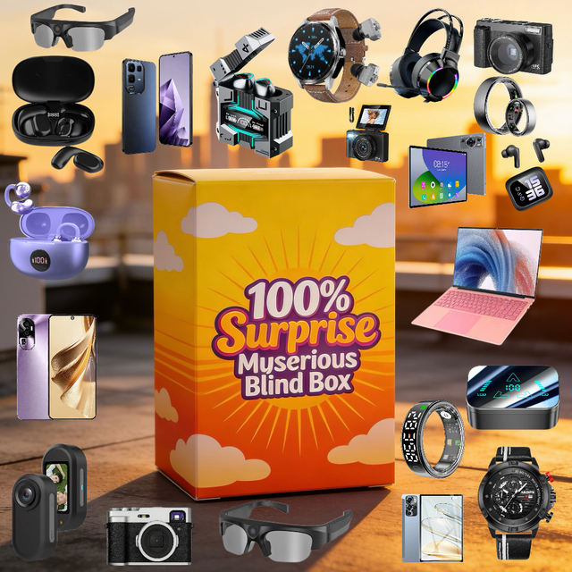 Premium 3C Intelligent Electronics Mystery Box Mixed Smart Watch Phone 5G Smartphone Global Perfect Gift for Collectors & Resale